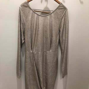 BCBGeneration Long Sleeve Blouson Mini Dress (NEW)